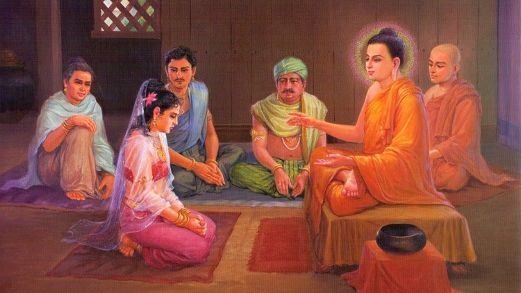 Phật giáo chủ trương thiết lập đời sống hạnh phúc gia đình trên nguyên tắc tôn trọng, bình đẳng về vấn đề giới tính, không có thái độ phân biệt đối xử nam trọng nữ khinh, hoàn toàn không bị câu thúc bởi lễ giáo phong kiến. Đạo Phật là bình đẳng, không có 