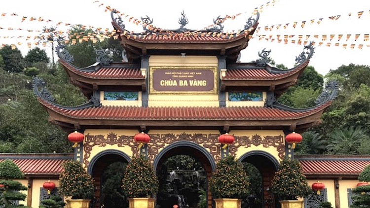Chùa Ba Vàng và hơn 50 chùa tại Quảng Ninh không báo cáo về tiền công đức.
