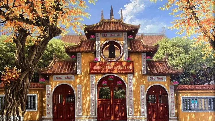 chùa Quán Sứ (số 73 phố Quán Sứ, Hà Nội).