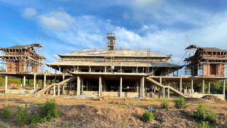 Tái thiết ngôi chùa nằm ở vùng đất chứng kiến vụ thảm sát Mỹ Lai