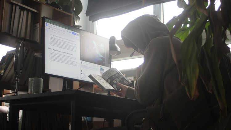 Hoàng Văn Tài hiện đang là họa sĩ truyện tranh, họa sĩ minh họa tại Rover Studio.