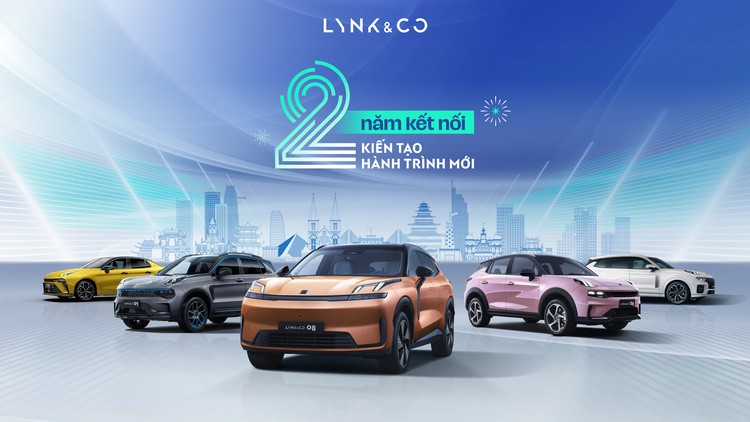Lynk&Co kỷ niệm 2 năm gắn kết, tri ân cộng đồng khách hàng và cam kết kiến tạo hành trình mới bền vững