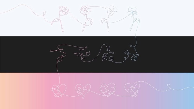Bộ ba trilogy album "Love Yourself" của BTS.