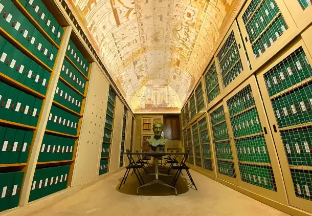 Kho lưu trữ Luigi Sturzo. Ảnh: UNESCO