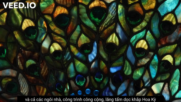 Hiểu về nghệ thuật Tiffany: Những ô cửa kính màu 