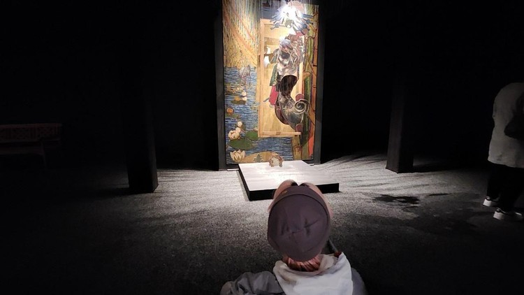 Ảnh chụp tại Van Gogh Expo, London, tháng 11/2022. 