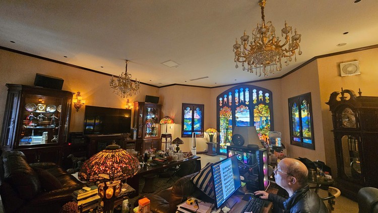 Phòng làm việc của ông Nguyễn Xuân Thắng 