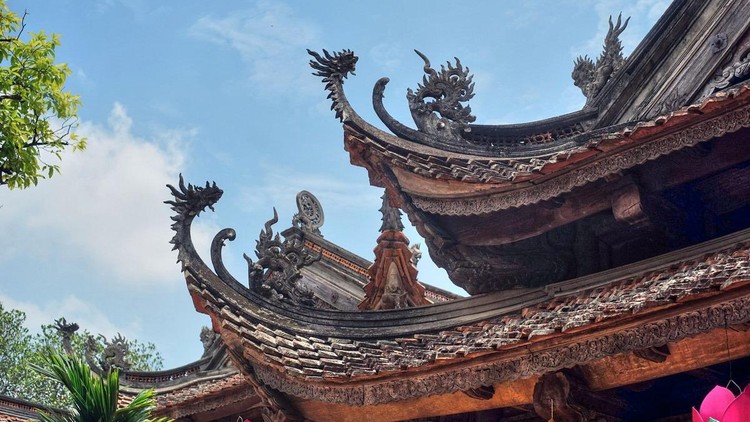 Những nét đẹp cổ kính tại Chùa Tây Phương