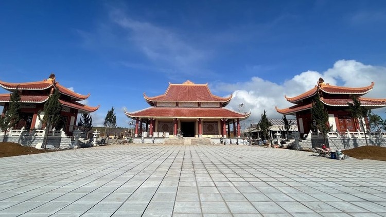 Một góc Thiền viện Trúc Lâm Phú Yên.