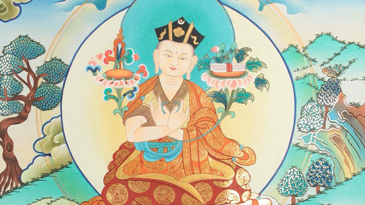 Chân dung Đại sư Mikyo Dorje. 