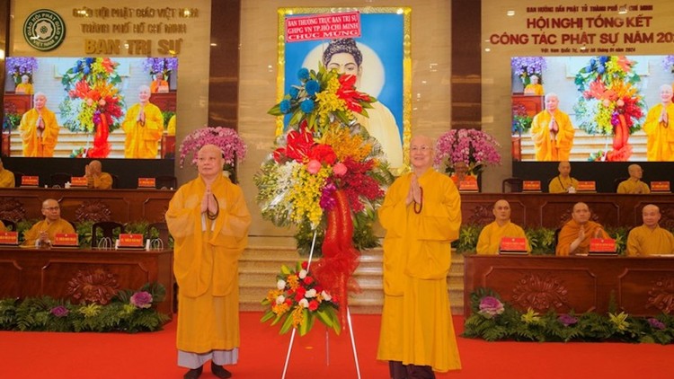 TP.HCM tổ chức Hội nghị tổng kết công tác Phật sự năm 2023