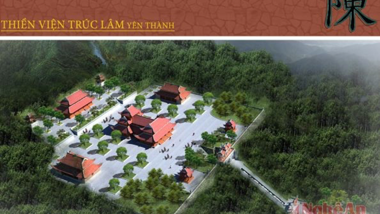 Quy hoạch tổng thể Thiền viện trúc lâm Yên Thành.