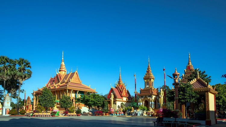 Chùa Xiêm Cán: Lối kiến trúc độc đáo của người Khmer Nam bộ