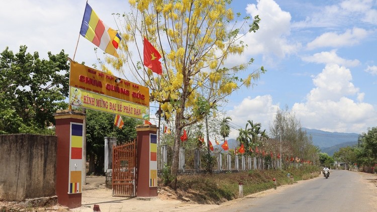 Chùa Quảng Đức: Ngôi chùa đầu tiên của huyện miền núi Khánh Vĩnh, Khánh Hoà