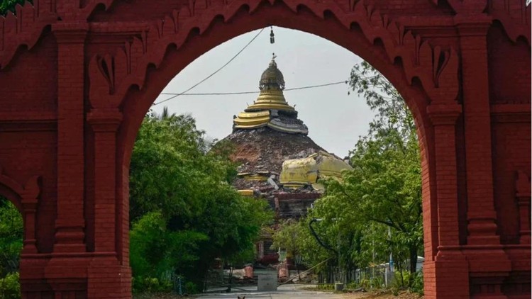 Nỗi lo số phận Thánh địa Phật giáo Bagan 2.200 di tích sau trận động đất Myanmar