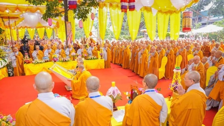 Hà Nội: Trang nghiêm lễ tưởng niệm Đức Thánh Tổ Ni Đại Ái Đạo tại chùa Kim Liên