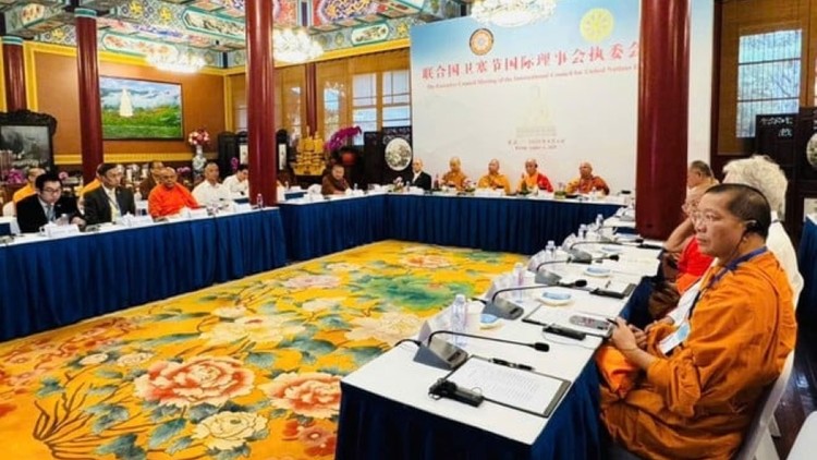 Quang cảnh buổi họp lần đầu tiên về chuẩn bị tổ chức Đại lễ Vesak Liên Hiệp Quốc 2026