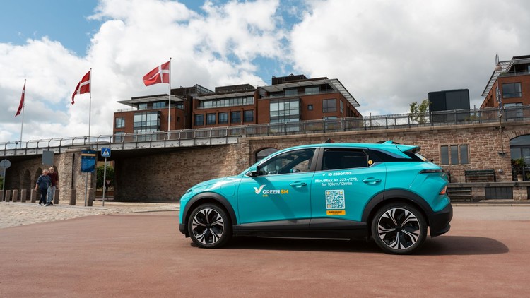 Green SM chính thức ra mắt dịch vụ taxi thuần điện tại Đan Mạch