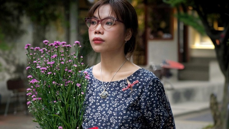 Phóng viên ảnh Thạch Thảo. Ảnh: Thạch Thảo