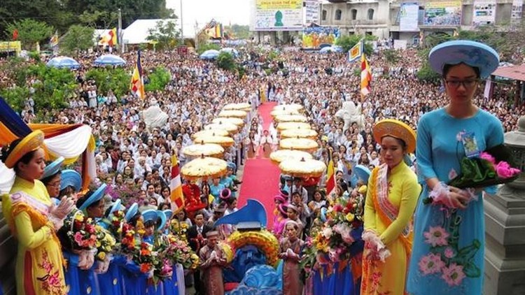 Lễ khai mạc Lễ hội Quán Thế Âm.