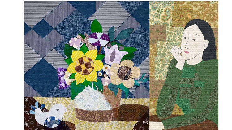 KymViet: Workshop 'Mảnh ghép mùa xuân - Sáng tạo từ vải vụn' 