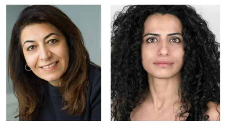 Nhà thơ Dunua Mikhail và nữ diễn viên Helen AI-Janabi