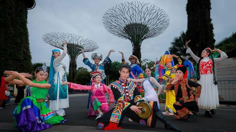 Nhiều hoạt động biểu diễn xuyên suốt River Hongbao thể hiện sự đa dạng của văn hóa Singapore (Nguồn: The Straits Times)