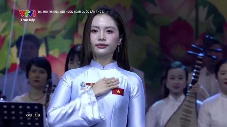 Phương Mỹ Chi vinh dự lần thứ hai tham gia Đại hội Thi đua yêu nước toàn quốc 2025