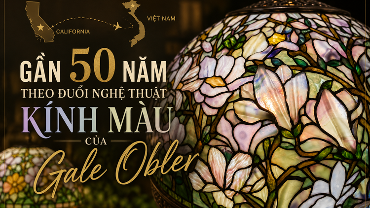 Gần 50 năm theo đuổi nghệ thuật kính màu của Gale Obler
