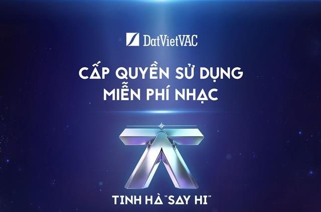 Âm nhạc Tinh Hà "Say Hi” được phát miễn phí tại nhiều không gian trên cả nước