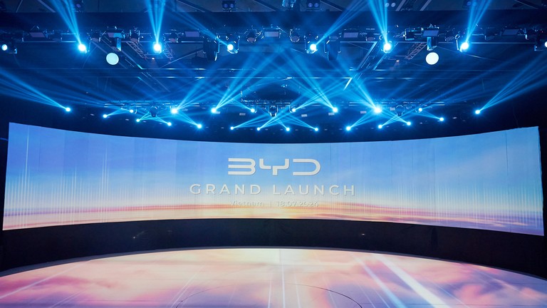 BYD công bố giá bán 3 mẫu xe điện tại Việt Nam