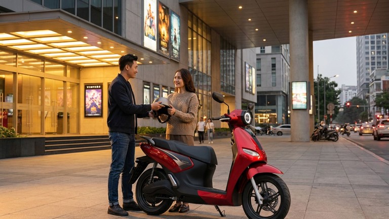VinFast Kyo có thiết kế thanh lịch cùng nhiều trang bị phục vụ nhu cầu di chuyển hằng ngày.