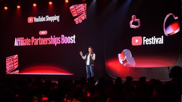 Ông Marc Woo, Tổng giám đốc Google Việt Nam chia sẻ tại sự kiện YouTube Festival Vietnam 2026. (Ảnh: Google)