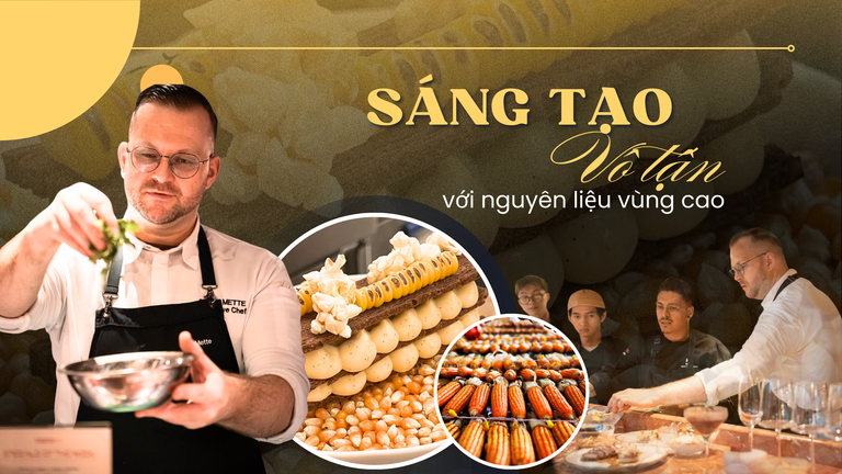 Sáng tạo vô tận với nguyên liệu vùng cao