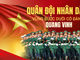 Quân đội nhân dân vững bước dưới cờ Đảng quang vinh