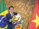 Đại sứ Việt Nam tại Brazil Bùi Văn Nghị phát biểu tại Gặp mặt Hữu nghị cuối năm 2025. 