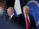 Tổng thống Nga Vladimir Putin và Tổng thống Mỹ Donald Trump. Ảnh: Bloomberg. 