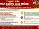 Phân luồng giao thông phục vụ chung kết ASEAN Cup Việt Nam - Thái Lan