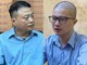 Nguyễn Hòa Bình ("Shark Bình") và "ông trùm" lừa đảo Mr Pips Phó Đức Nam.