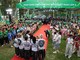 Khu vực trưng bày của Herbalife Việt Nam tại sự kiện thu hút nhiều người tham gia với các hoạt động tương tác thú vị.