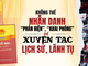 Không thể nhân danh “phản biện”, “khai phóng” để xuyên tạc lịch sử, lãnh tụ