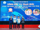 Em Lê Đức Trung nhận giấy chứng nhận đạt giải ba cuộc thi Khoa học Kỹ Thuật học sinh trung học cấp tỉnh năm học 2025 – 2026. (Ảnh: Trường THPT Cửa Tùng)
