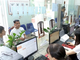 Hoạt động tại Trung tâm phục vụ hành chính công phường Vĩnh Phúc, tỉnh Phú Thọ.
