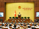 Bộ trưởng Bộ Tư pháp Hoàng Thanh Tùng, thừa ủy quyền của Thủ tướng Chính phủ trình bày Tờ trình về dự án Luật Đất đai (sửa đổi).