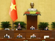 Phó Chủ tịch Quốc hội Nguyễn Thị Hồng phát biểu.
