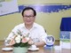 Nhà văn Nguyễn Nhật Ánh tại một buổi ra mắt tác phẩm mới
