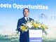 Ông Hà Huy Cường – Phó Tổng giám đốc Nam A Bank phát biểu khai mạc Hội nghị