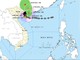 Vị trí và đường đi của bão số 4. Ảnh: thoitietvietnam.gov.vn