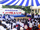 Toàn cảnh Ngày hội Vươn cao Việt Nam do Vinamilk và Quỹ sữa Vươn cao Việt Nam tổ chức tại Hiệp Thạnh, Lâm Đồng hôm 2/8 (Ảnh: Hải An).