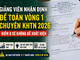 Đề Toán vòng 1 Chuyên KHTN 2026: Phân loại mạnh ở bất đẳng thức và tổ hợp